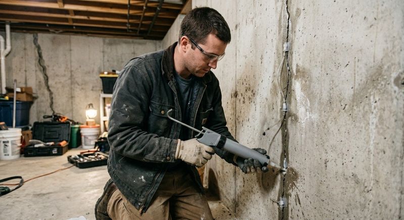 Basement Crack Repair in Ringgold, GA
