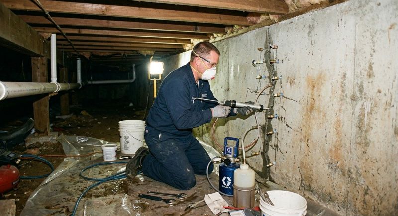Basement Foundation Repair in Harrison, TN