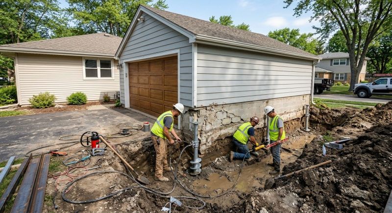 Basement Foundation Repair in Ooltewah, TN