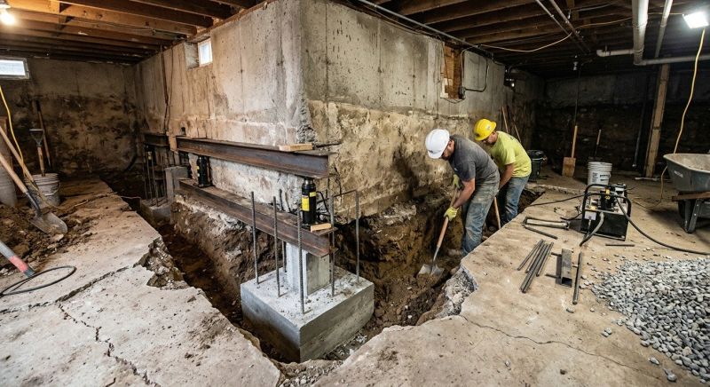 Basement Underpinning in Ringgold, GA