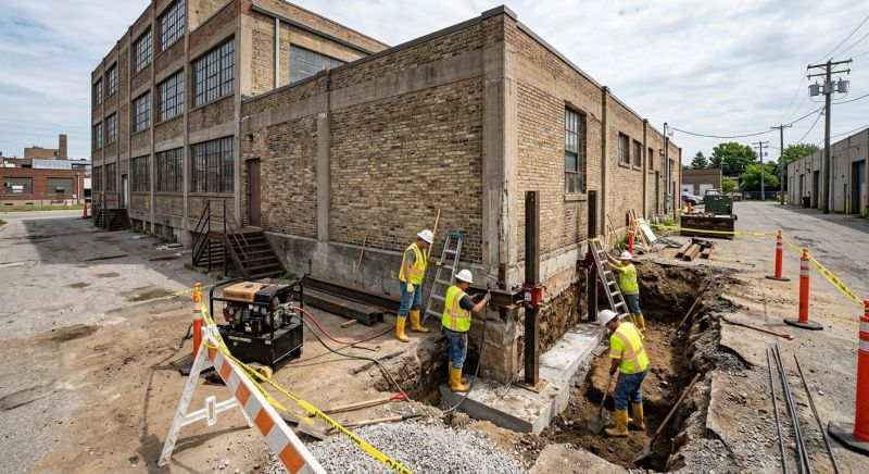Building Foundation Repair in Harrison, TN