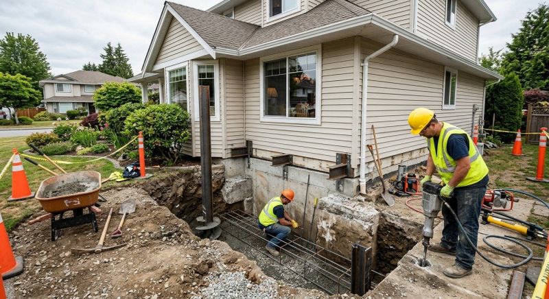 Building Foundation Repair in Rossville, GA