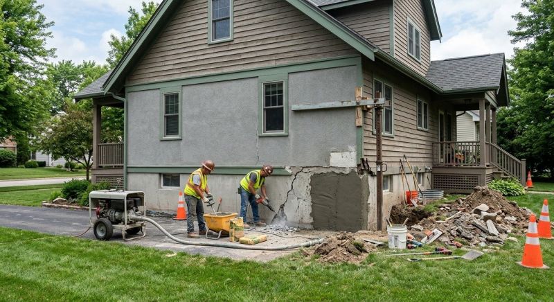 Building Foundation Repair in Signal Mountain, TN