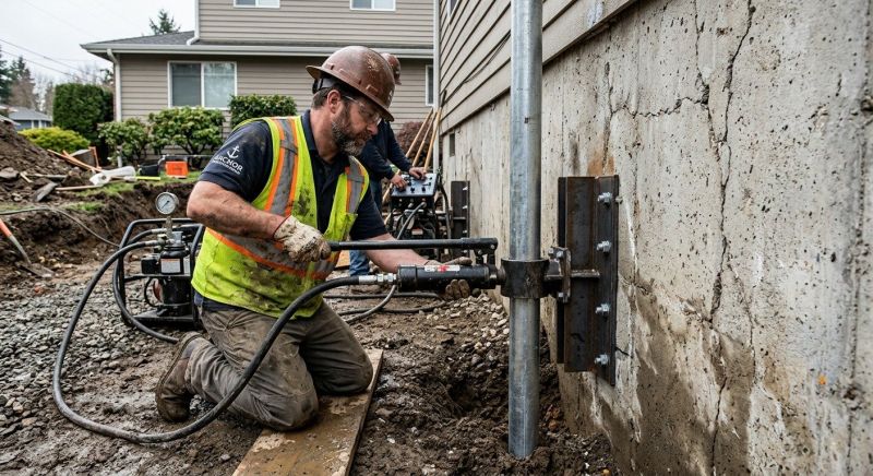 Concrete Foundation Leveling in Hixson, TN