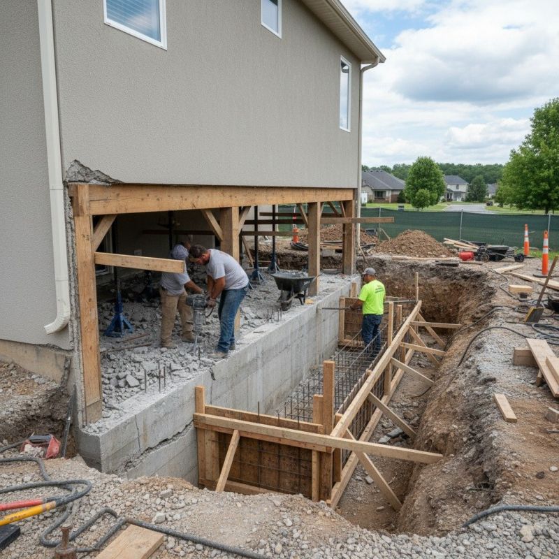 Concrete Foundation Repair in Chatsworth, GA