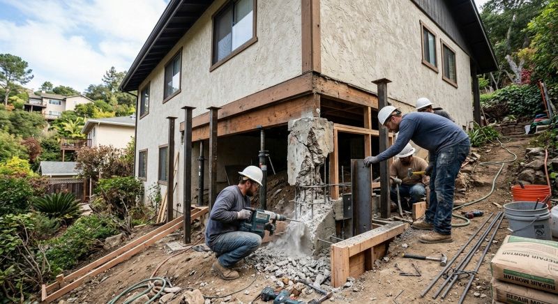 Concrete Foundation Repair in Hamilton County, TN