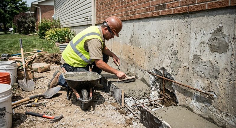 Concrete Foundation Repair in Rossville, GA