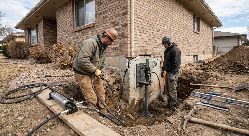 Concrete Foundation Repair in Trenton, GA