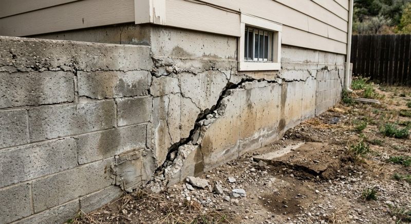 Cracked Foundation Repair in Hixson, TN