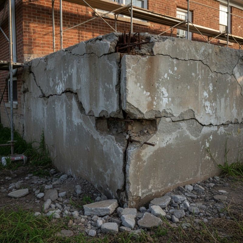Cracked Foundation Repair in Mc Donald, TN