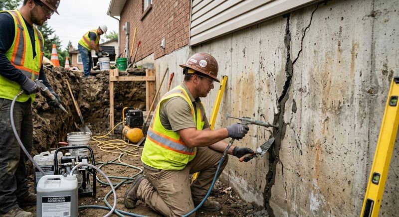 Cracked Foundation Repair in Soddy Daisy, TN