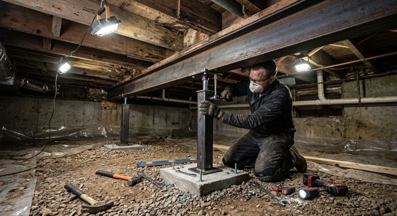 Crawlspace Foundation Repair in Chickamauga, GA