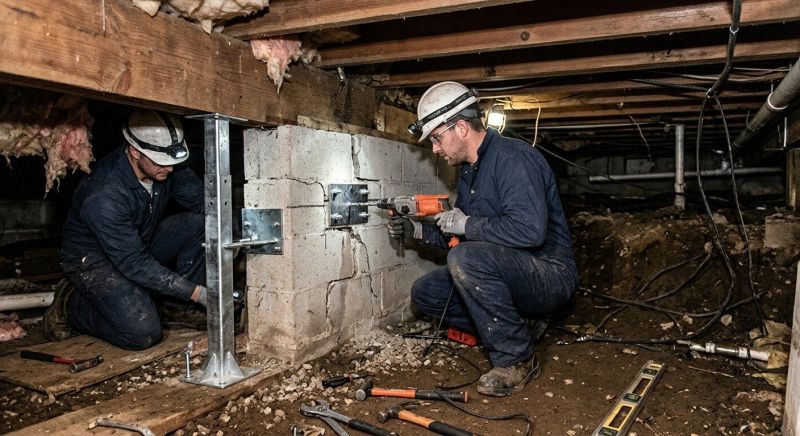 Crawlspace Foundation Repair in Rossville, GA