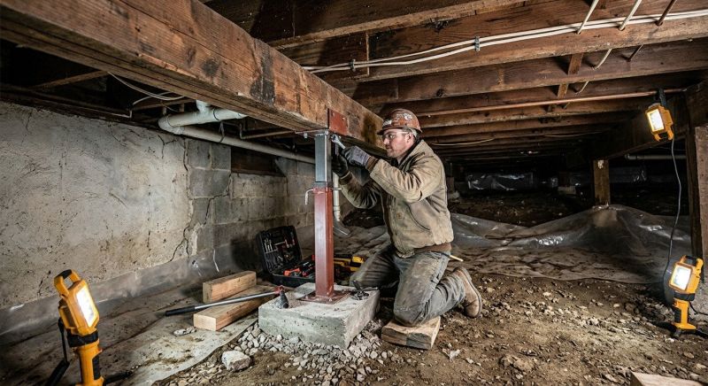 Crawlspace Foundation Repair in Trenton, GA