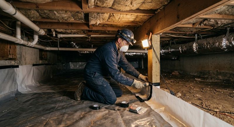 Crawlspace Repair in Ringgold, GA