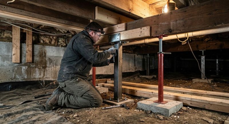 Crawlspace Structural Repair in Ringgold, GA