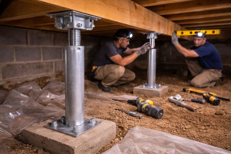 Crawlspace Structural Repair in Ringgold, GA