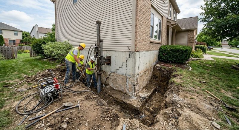 Deep Foundation Repair in Ringgold, GA