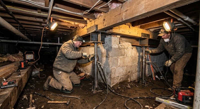 Emergency Foundation Repair in Ringgold, GA