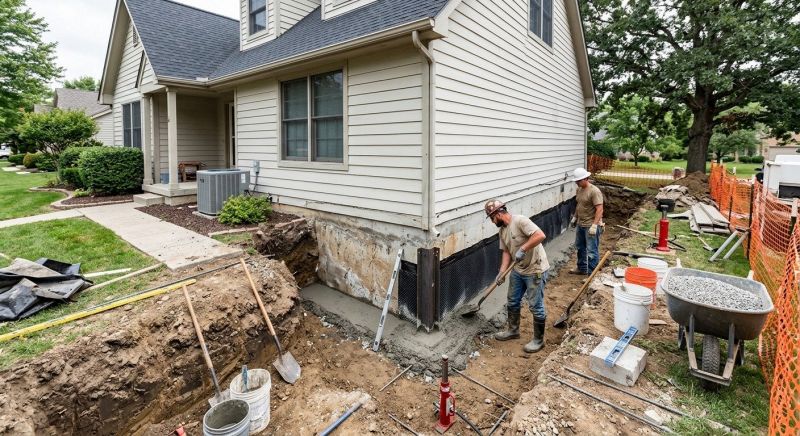 Exterior Foundation Repair in Ringgold, GA