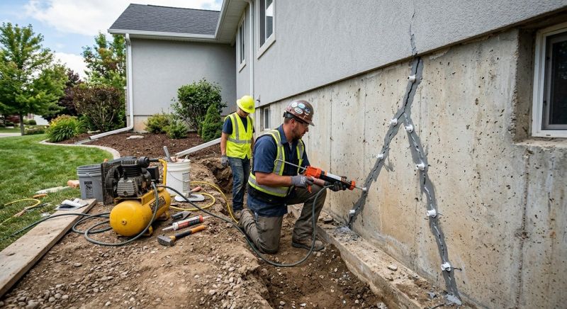 Foundation Crack Repair in Catoosa County, GA