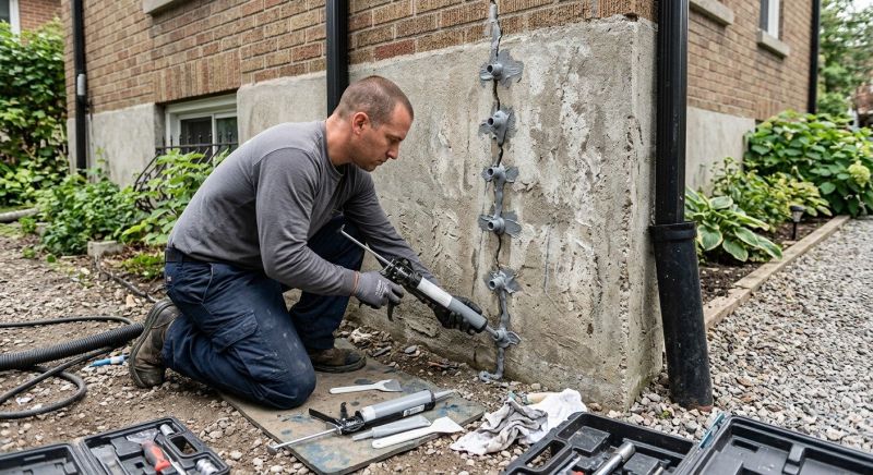 Foundation Crack Repair in Hamilton County, TN