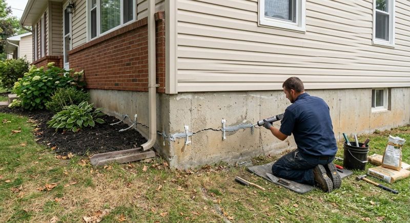 Foundation Crack Sealing in Ringgold, GA