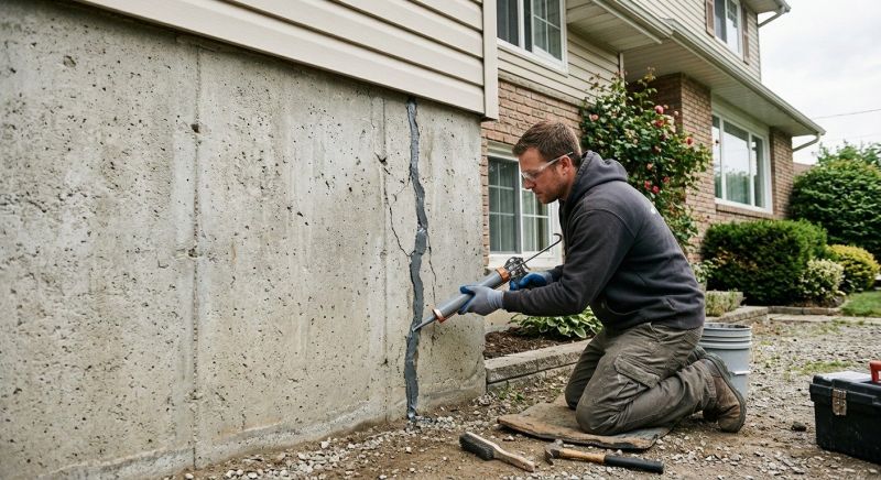 Foundation Crack Sealing in Ringgold, GA