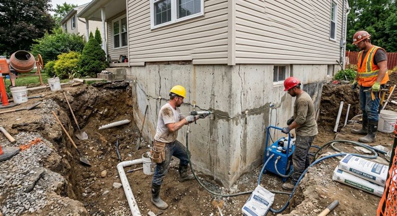 Foundation Damage Repair in Harrison, TN
