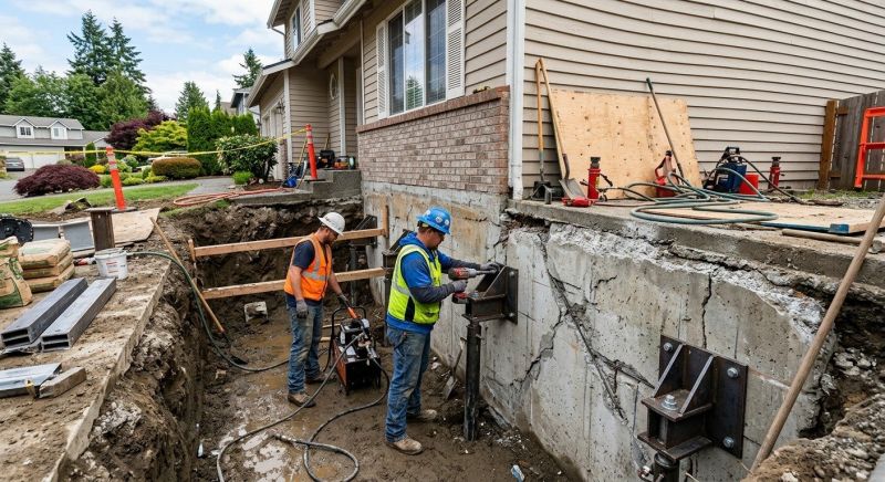 Foundation Damage Repair in Murray County, GA