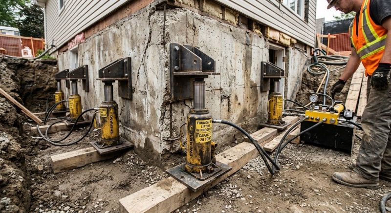 Foundation Jacking in Chattanooga, TN