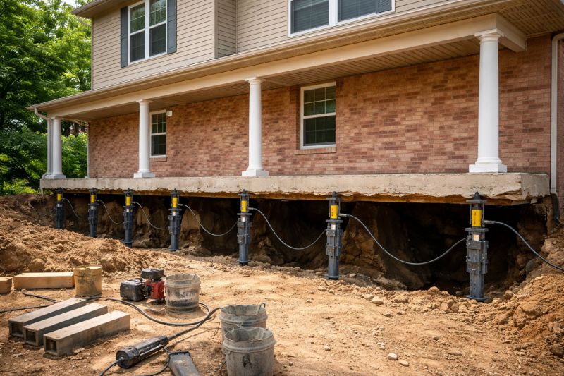 Foundation Jacking in Chickamauga, GA