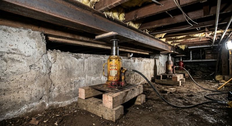 Foundation Jacking in Cleveland, TN