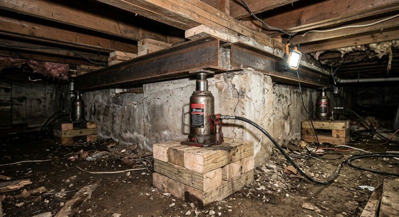 Foundation Jacking in Hamilton County, TN