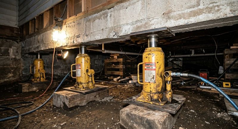 Foundation Jacking in Hamilton County, TN