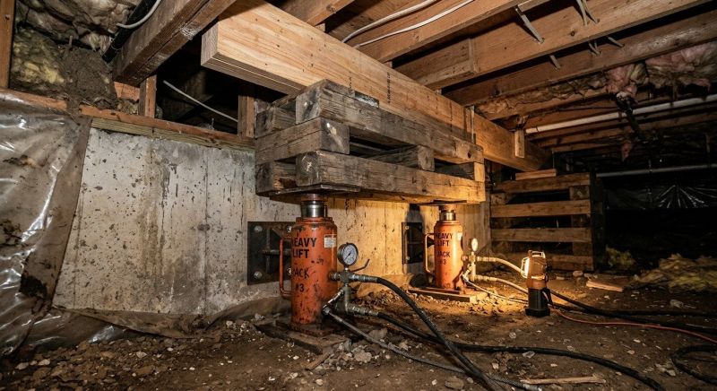 Foundation Jacking in Hixson, TN
