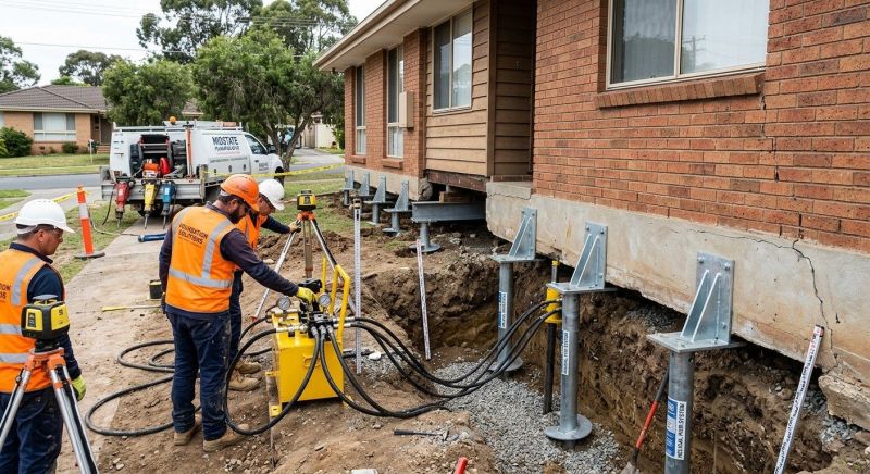 Foundation Jacking in Rossville, GA