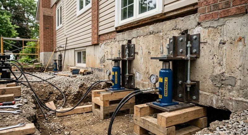Foundation Jacking in Trenton, GA