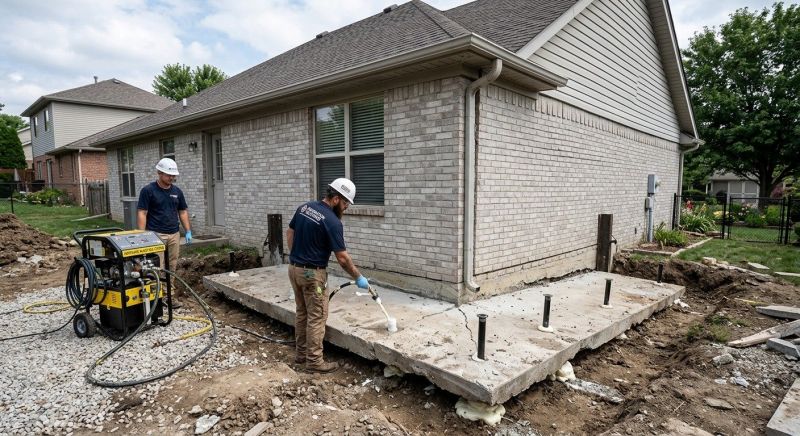 Foundation Lifting in Harrison, TN