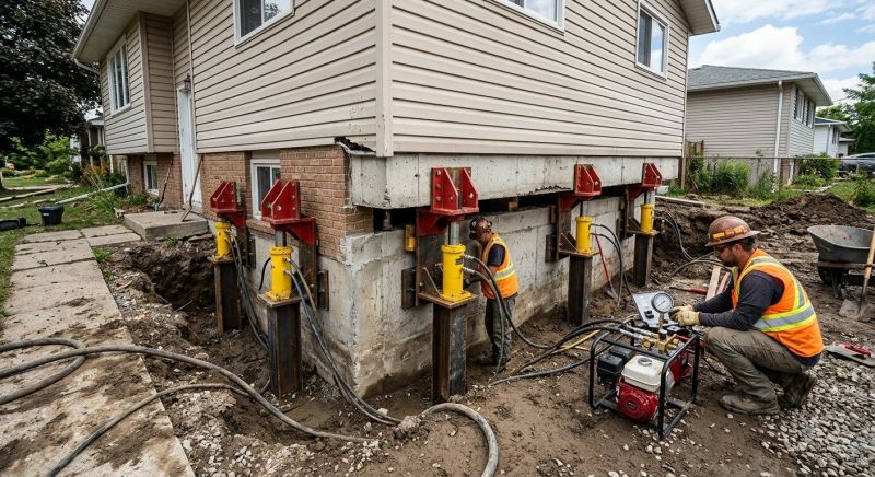 Foundation Lifting in Mc Donald, TN