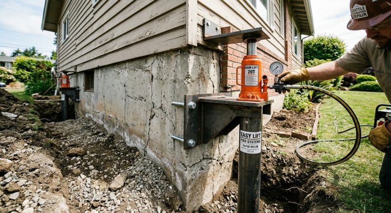 Foundation Lifting in Signal Mountain, TN
