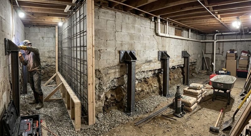 Foundation Stabilizing in Harrison, TN
