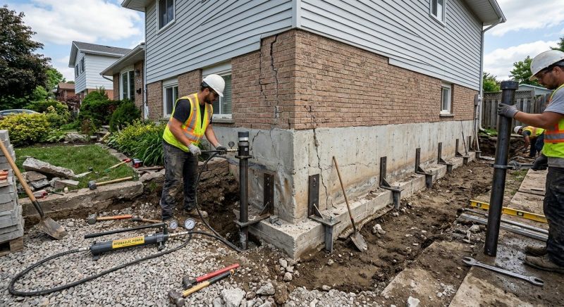 Foundation Stabilizing in Ooltewah, TN