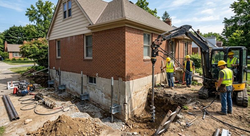 Foundation Stabilizing in Rossville, GA