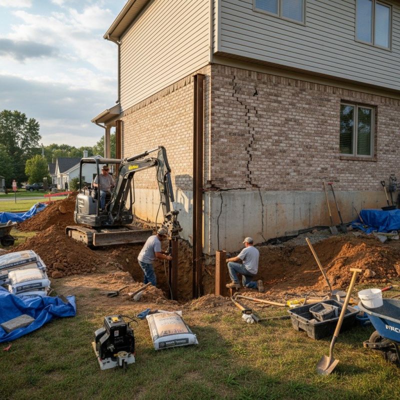 Foundation Structural Repair in Hixson, TN