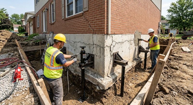 Foundation Structural Repair in Mc Donald, TN