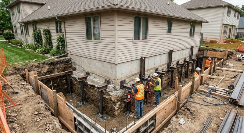 Foundation Underpinning in Ringgold, GA
