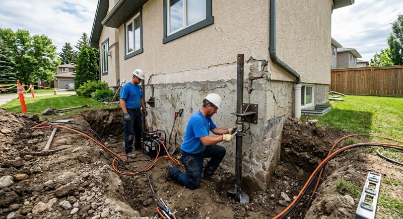 Helical Piers Installation in Ringgold, GA