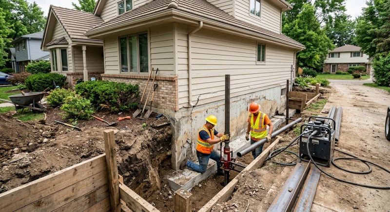 Home Foundation Repair in Mc Donald, TN