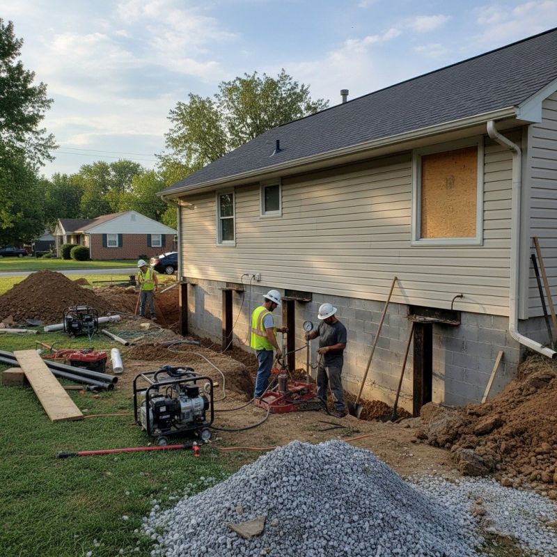 Home Foundation Repair in Mc Donald, TN